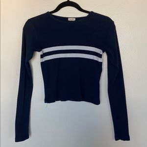 John Galt navy blue long sleeve
